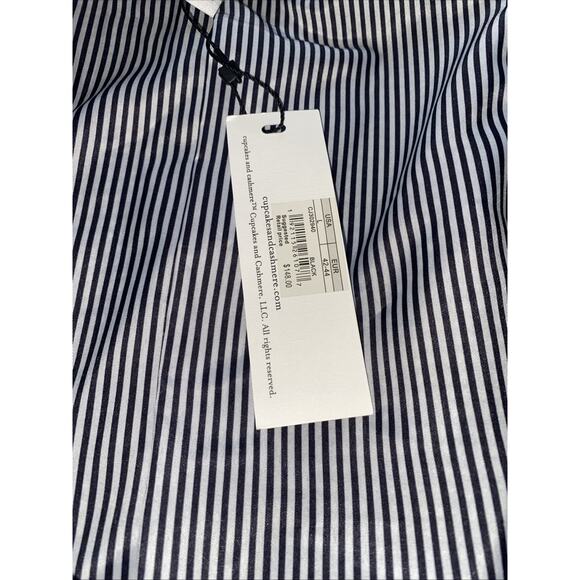 Cupcakes & Cashmere Blazer Multi Houndstooth Check Plaid Jacket Size Large NWT - Picture 7 of 11